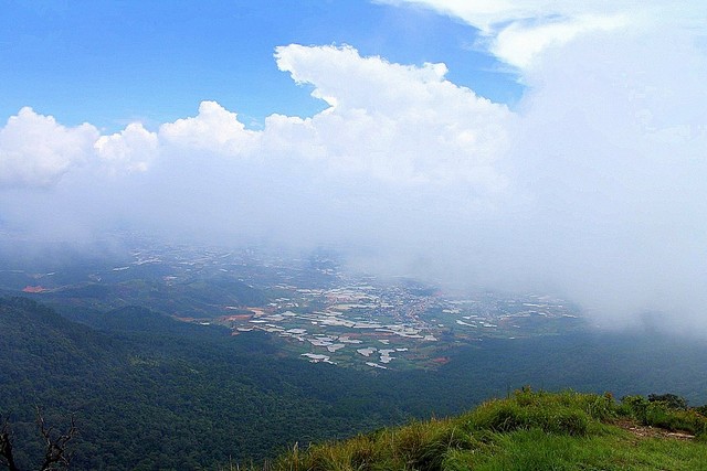 Langbiang view from top